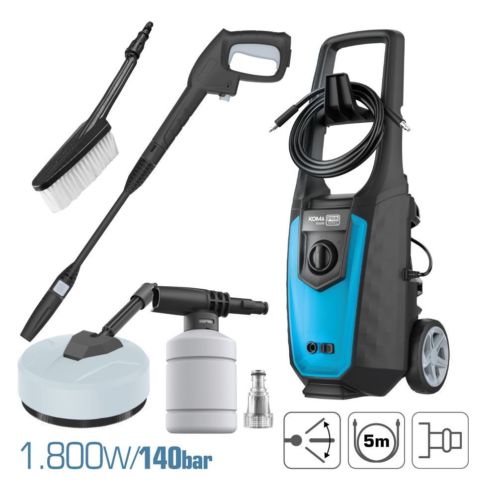 Lavadora de alta pressão 1.800 w 150 bar