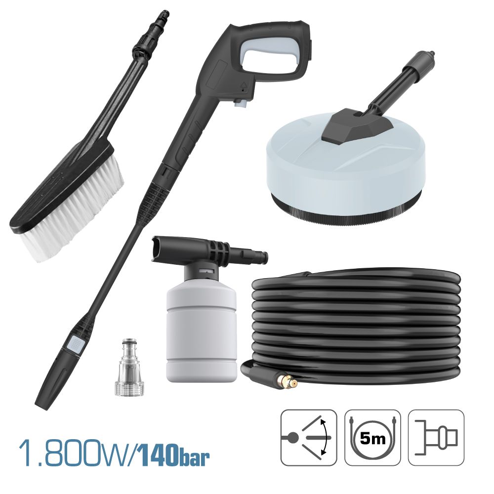 Lavadora de alta pressão 1.800 w 150 bar - Image 2