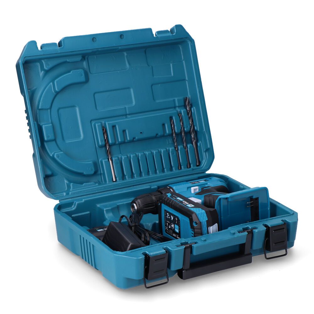 Kit de broca de chave de fenda de 20 V com bateria de 2,0 Ah e carregador - Image 6