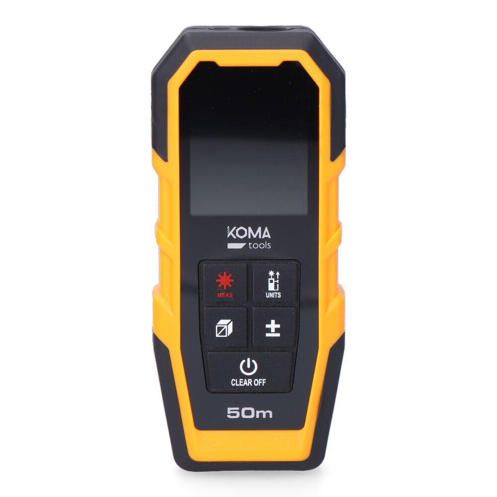 Medidor a laser com estojo 5,2 x 2,4 x 12,3 cm
