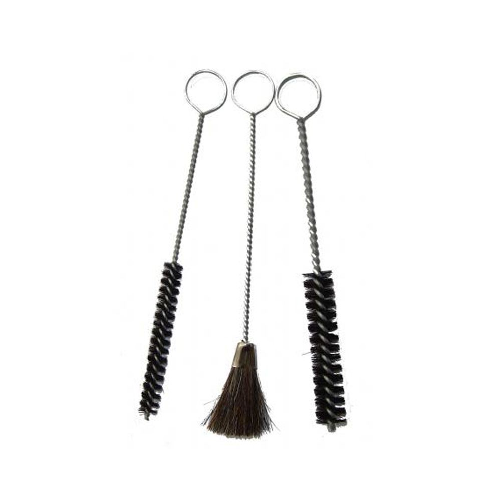 Escovas pequenas várias, SET de 3 peças