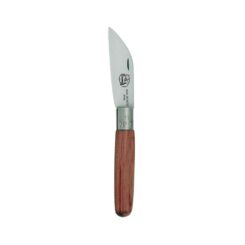 Navalha corte reta em aço inoxidável nº 2, lâmina 4 cm