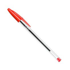Pack 50 unid. canetas BIC cristal vermelha