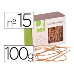 Elásticos q-connect 100g. N°15 150x2mm