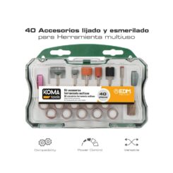 Acessórios para ferramenta multifunções rotativa, SET 40 peças