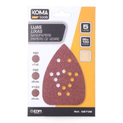 Lixas para lixadora tipo mouse 08753, SET 5 un