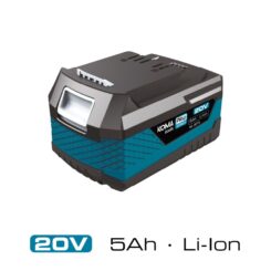 Bateria de li-ion 20 V 5.0 AH  11,8 x 7,4 x 6,7 cm