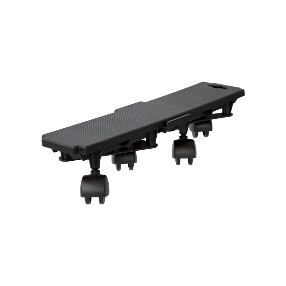 Plataforma com rodas, 360 x 100 x 80 mm