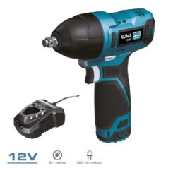 KIT de chave de impacto 12 V com bateria e carregador