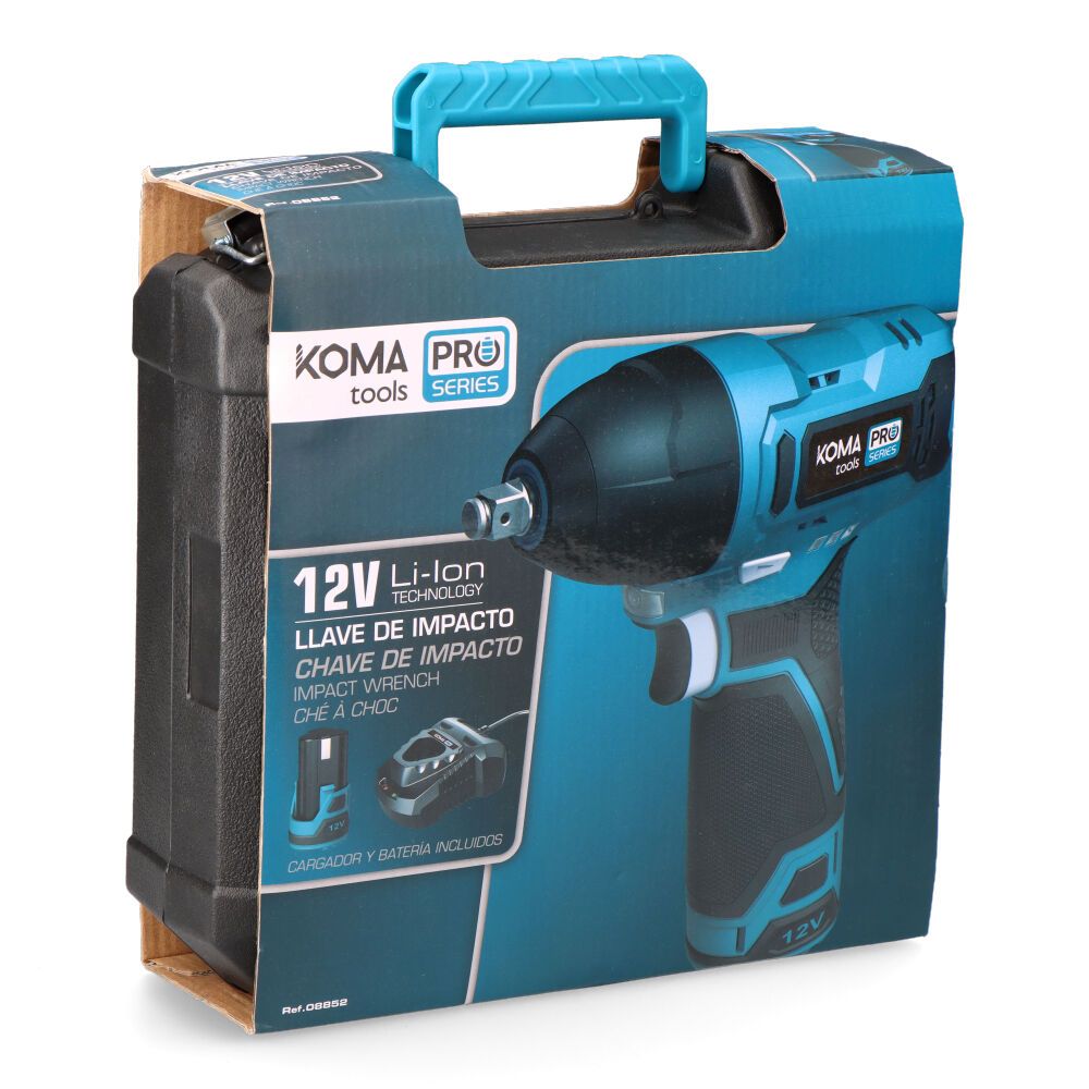 Kit chave de impacto 12 v com bateria e carregador - Image 6