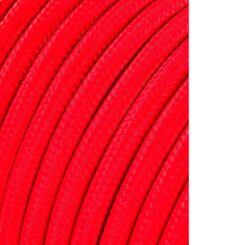 Carretel de cabo cordão tubular H03VV-F 2 x 0,75 mm² vermelho, 5 m
