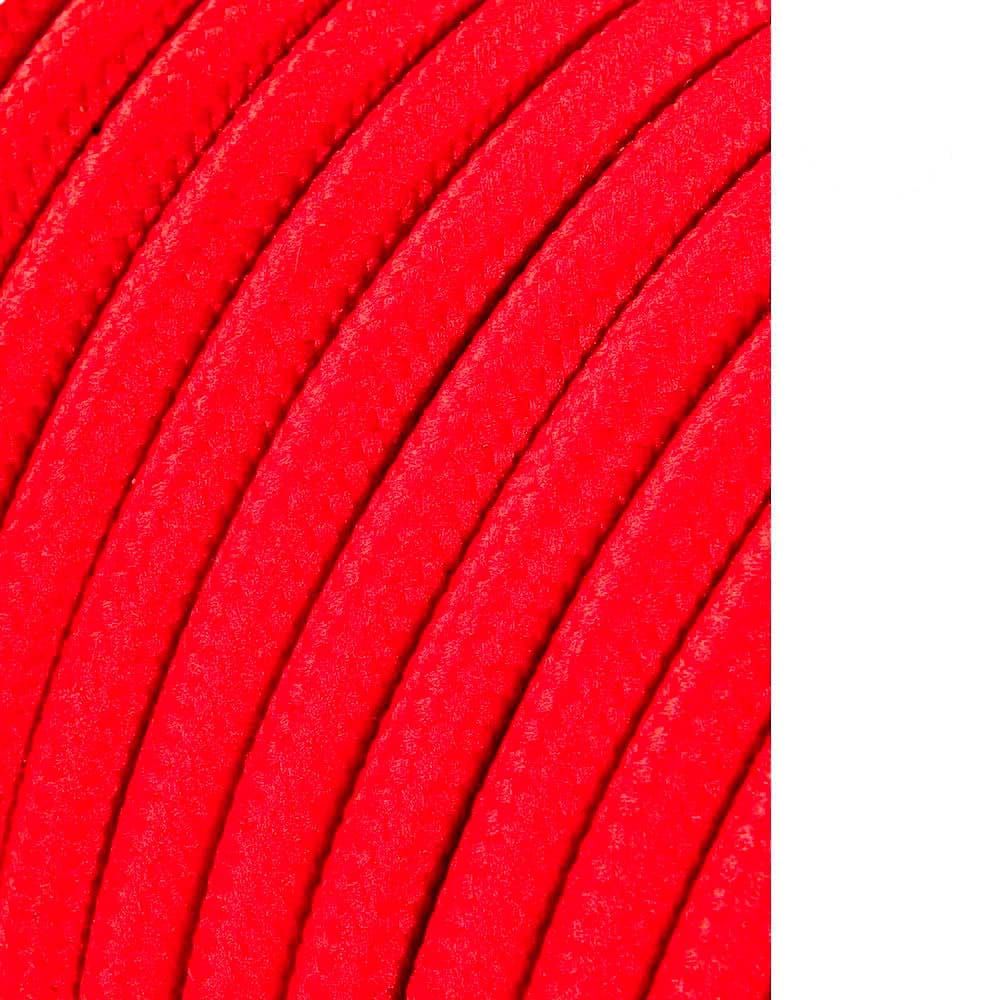 Carretel de cabo cordão tubular H03VV-F 2 x 0,75 mm² vermelho, 5 m