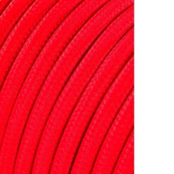Carretel de cabo cordão tubular H03VV-F 2 x 0,75 mm² vermelho, 25 m