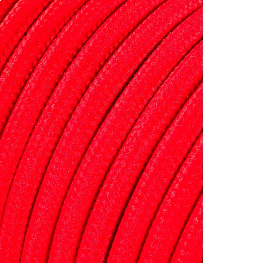 Carretel de cabo cordão tubular H03VV-F 2 x 0,75 mm² vermelho, 25 m