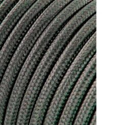 Carretel de cabo cordão tubular H03VV-F 2 x 0,75 mm² cinzento escuro, 25 m