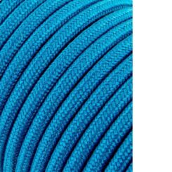 Carretel de cabo cordão tubular H03VV-F 2 x 0,75 mm² azul claro, 25 m