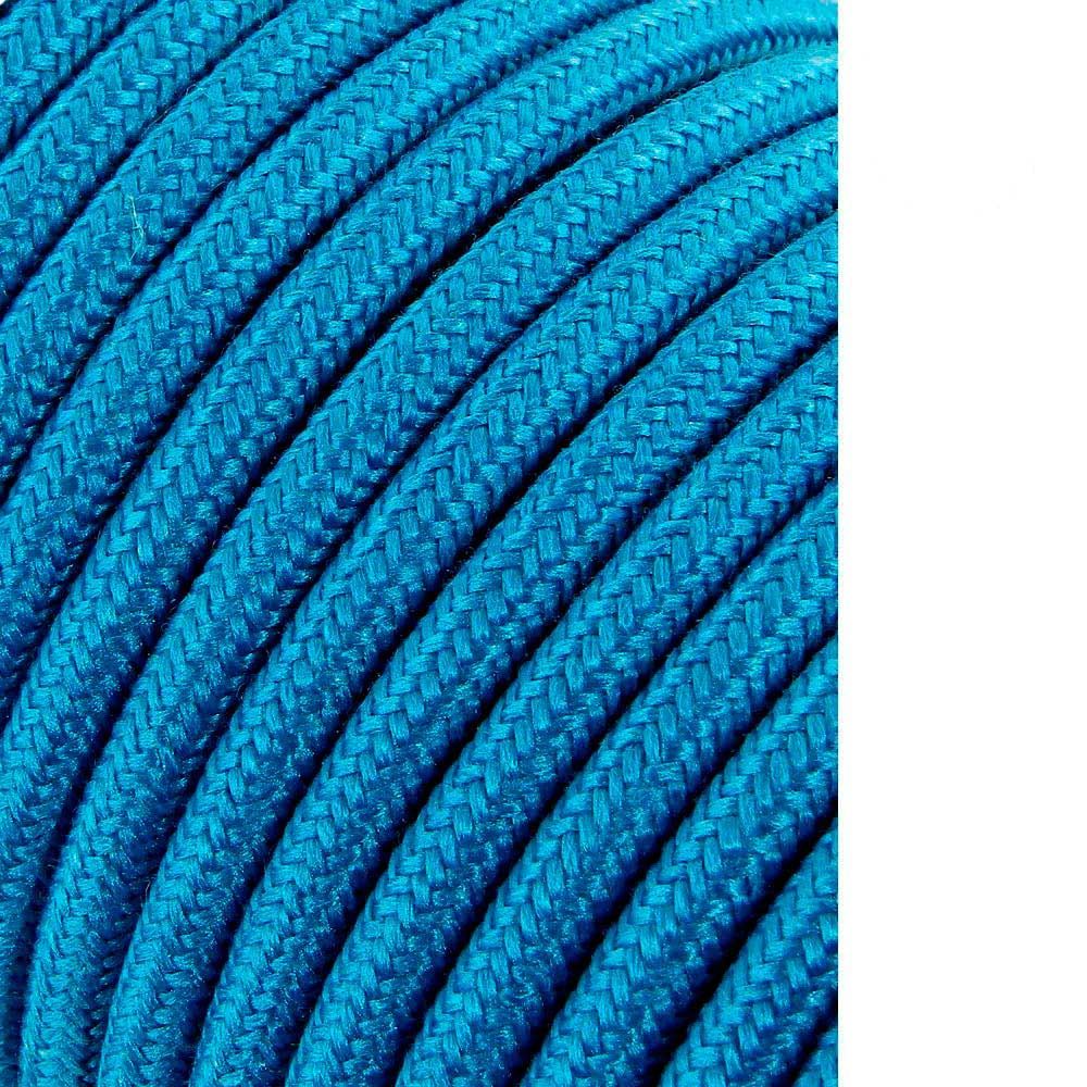 Carretel de cabo cordão tubular H03VV-F 2 x 0,75 mm² azul claro, 25 m
