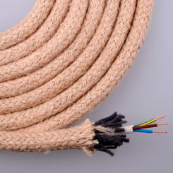 Cabo redondo de corda de juta 3 g 0.75mm 20m euro/m