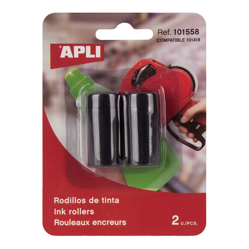 Rodillo de tinta para etiquetadora 12899, 2 uds