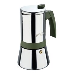 Cafeteira em aço inox, expert, 6 xícaras, ø10,5 x 19 cm
