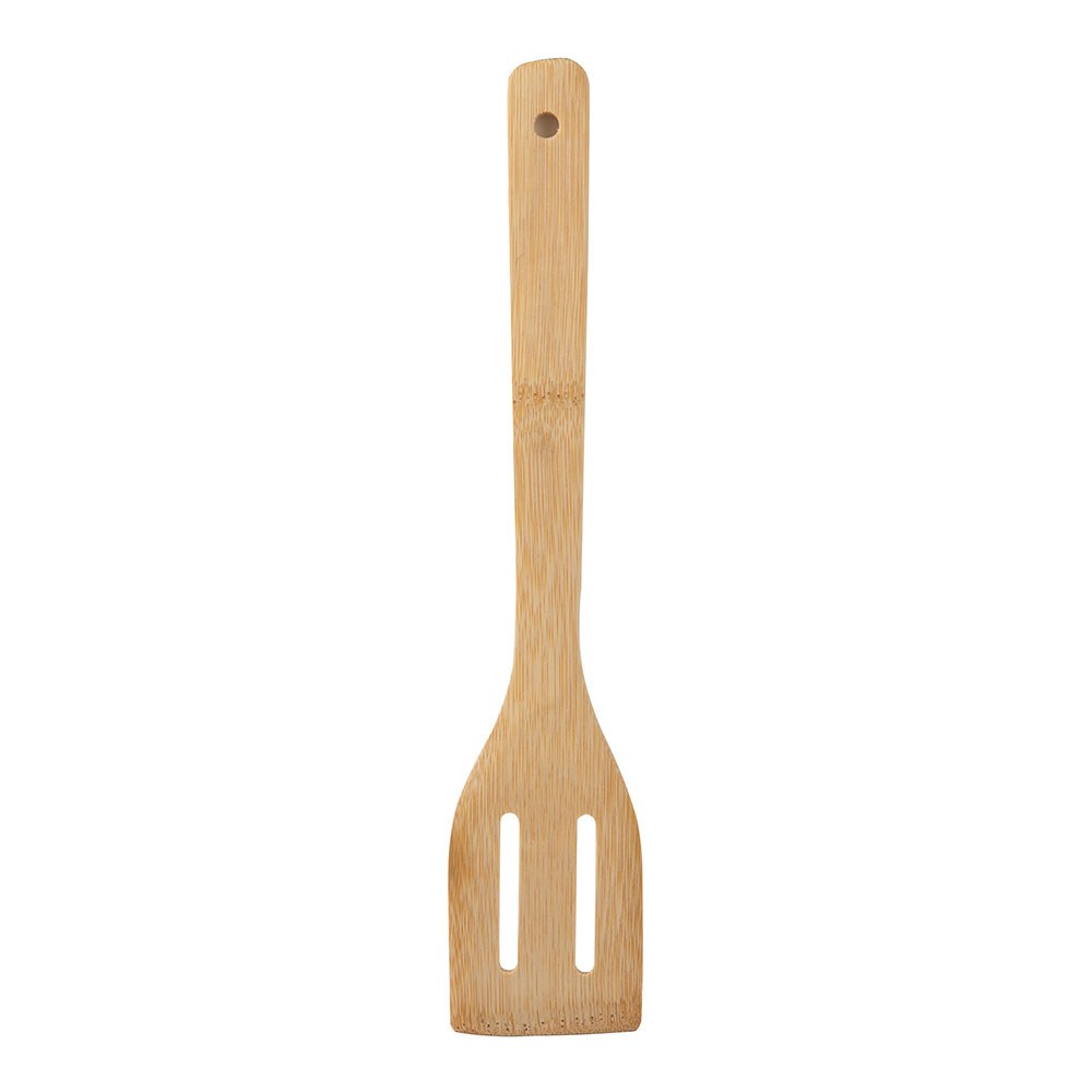 Espátula ranhurada de bambu, experto, 30 x 6 cm