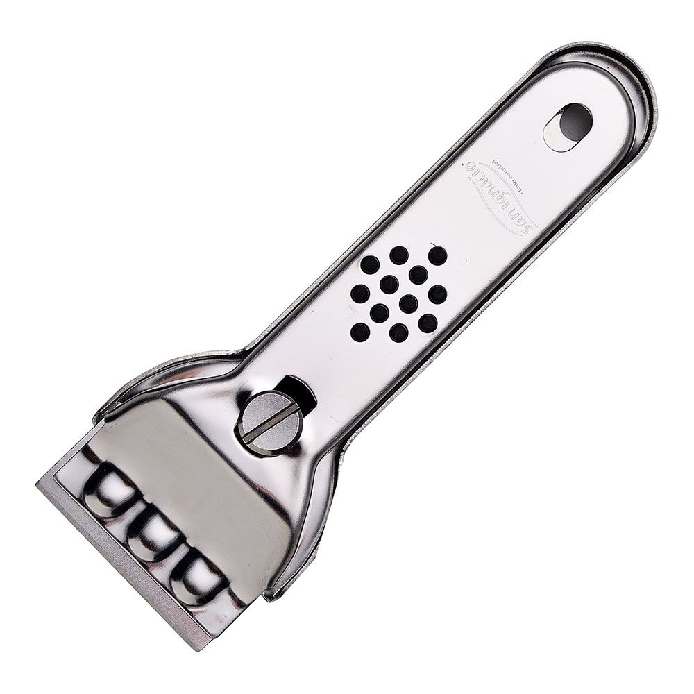 Raspador para vitrocerâmica em INOX 13,4 x 4,5 cm