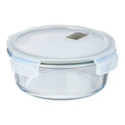 Marmita hermética redonda de vidro de borossilicato, experto, 950 ml, Ø18,4 x 7,6 cm