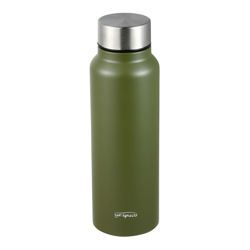 Garrafa isotérmica de aço inoxidável, verde escuro, experto, 750 ml