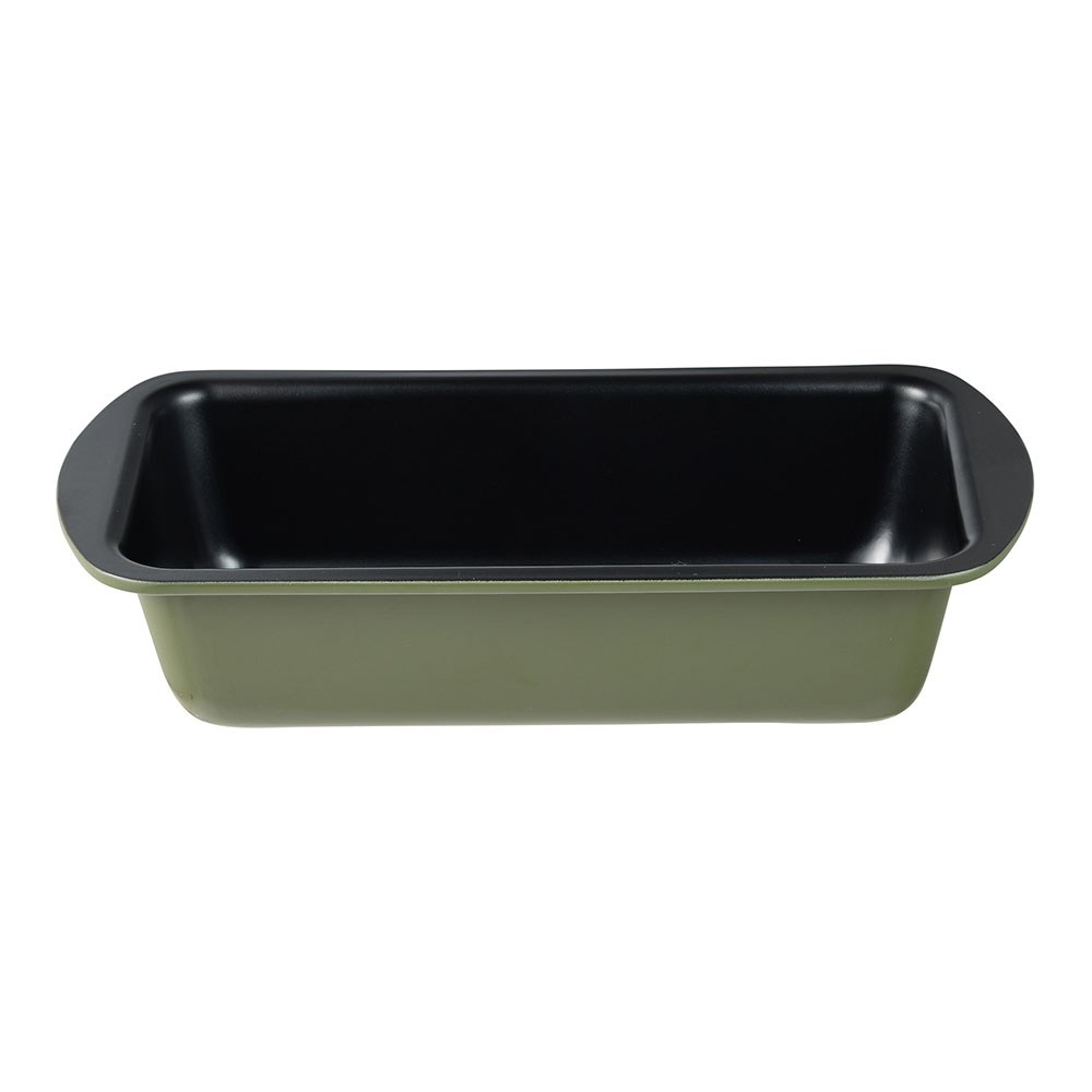 Forma retangular de aço carbono, para forno, experto, verde oliva, 25.5 x 13,3 x 5,7 cm - Image 2