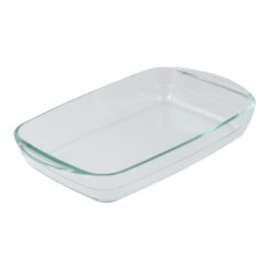 Assadeira retangular de vidro borossilicato para forno, experto, 2 l, 32,5 x 20,2 x 5,2 cm