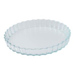 Assadeira de vidro de borossilicato, para forno, experto, 1,3 l, Ø27,5 x 3,7 cm