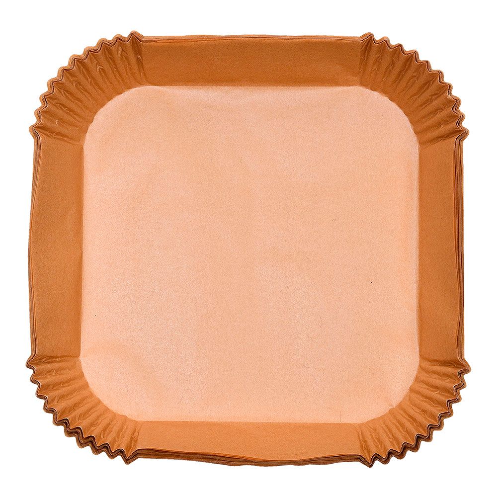 Bandeja quadrada de papel para fritadeira de AR foodies MP, 20 x 20 cm, 50 unidades - Image 2