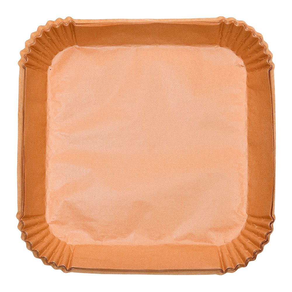 Bandeja de papel quadrada para fritadeira de AR foodies MP, 26 x 26 cm, 50 unidades - Image 2