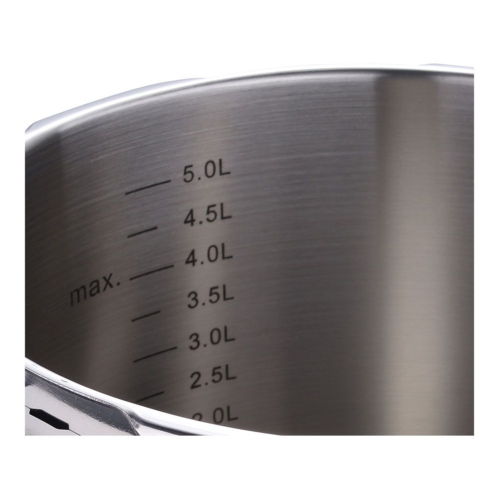 Panela de pressão Ø22cm 6L INOX creta SG-1523 SAN ignacio - Image 5