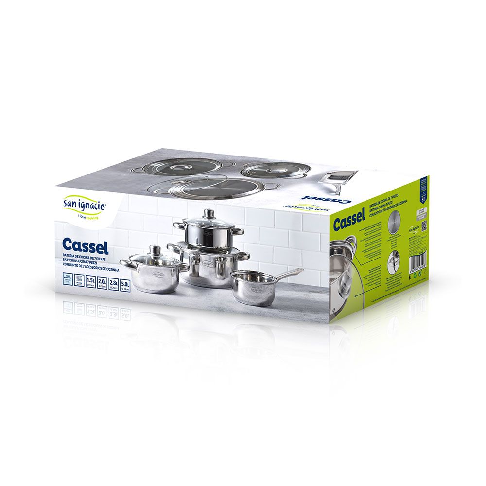 Trem de cozinha de 7 peças em INOX IND cassel SG8172 SAN ignacio - Image 2