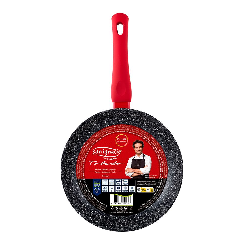 Frigideira de alumínio forjado por indução Toledo ø18 cm - Image 5