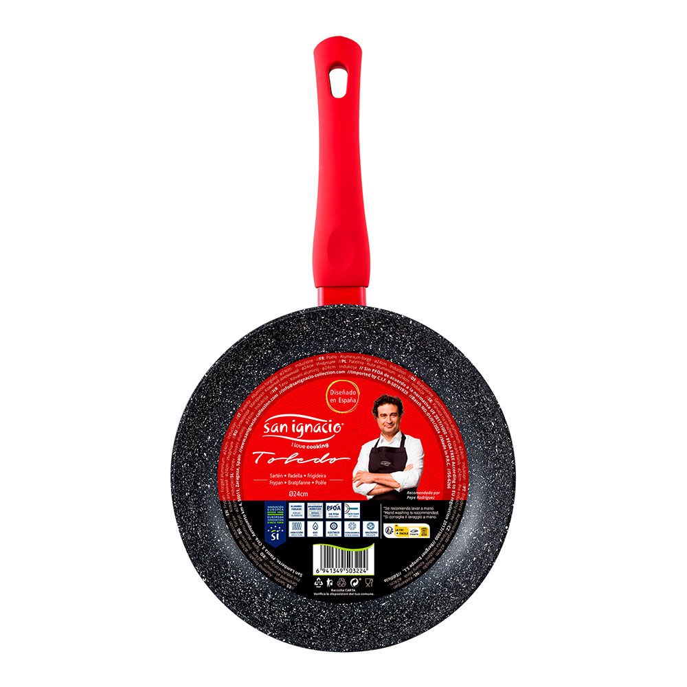 Frigideira de alumínio forjado por indução Toledo ø24 cm - Image 5