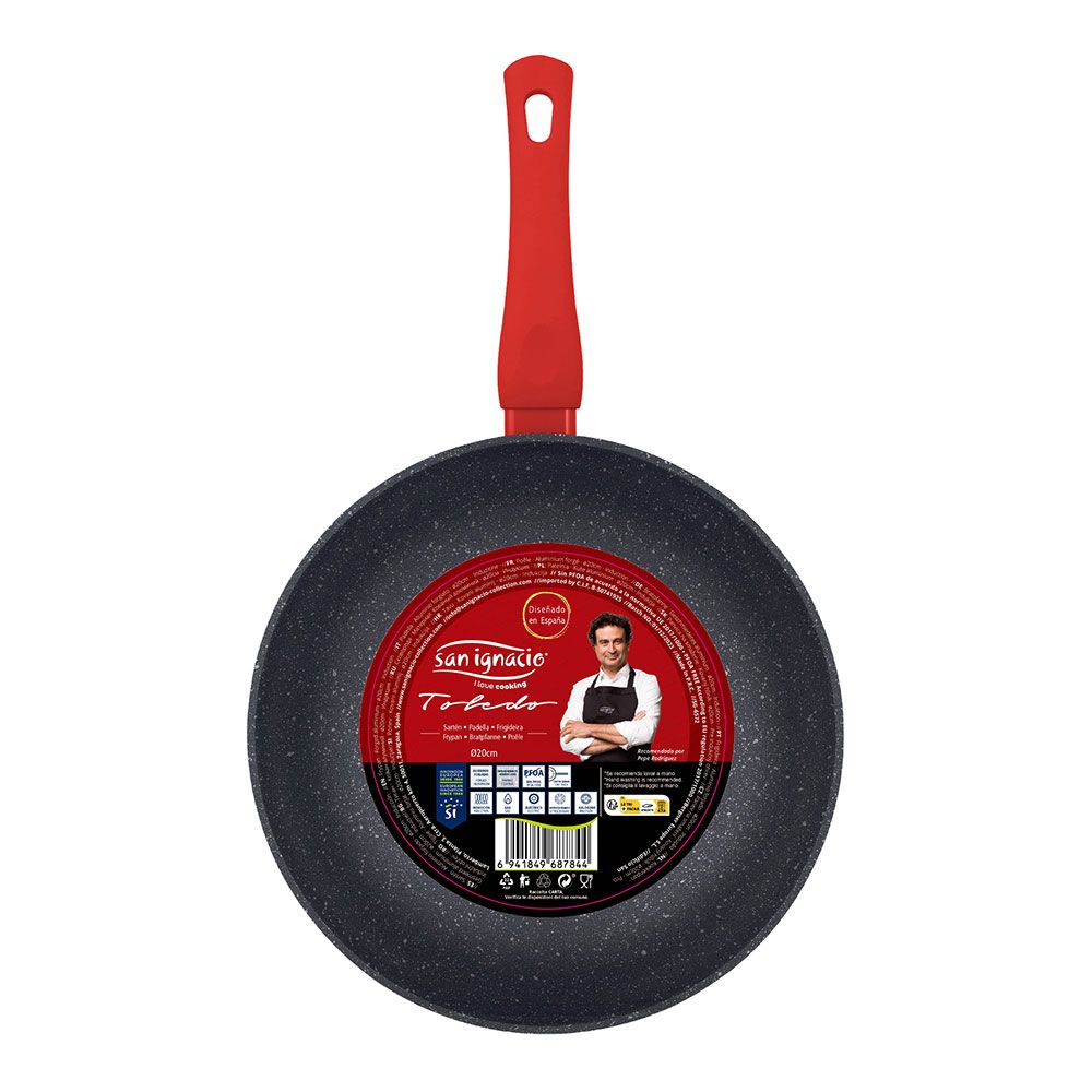 WOK em alumínio forjado, indução, toledo Ø20 cm - Image 2