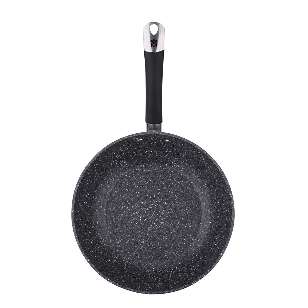 WOK Ø28x8,0cm com tampa alumínio forjado home edition BGMP-3289-BK masterpro - Image 2