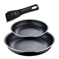 KIT 2 frigideiras (Ø20+Ø26cm) click & cook bergner