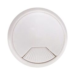 Tampa passa-cabos TPC01 Ø60 x 22 mm branco, blister