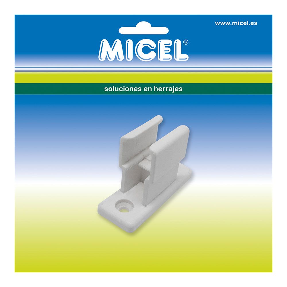 Pinça manivela para toldo, modelo tld07, confeccionada em nylon com acabamento branco, 18,7 x 25,5 x 48,5 mm - Image 2