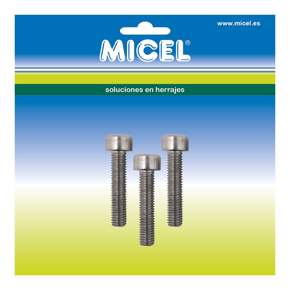 Parafusos para laminadora de toldos, modelo tld27, em aço com acabamento zincado, 6 x 30 mm, 3 peças, blister - Image 2
