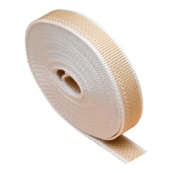 Fita para estores PR26, bege / branco, 22 mm x 6 m