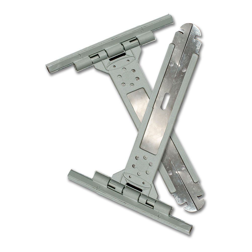 Cinta com cinta PR18 cinza, 150 x 105 x 10 mm. 2 unidades