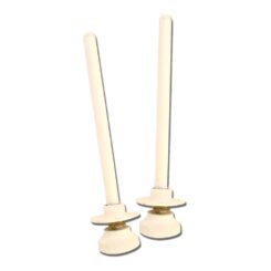 Blinder lock PR09 branco, 120 x 25 x 8 mm