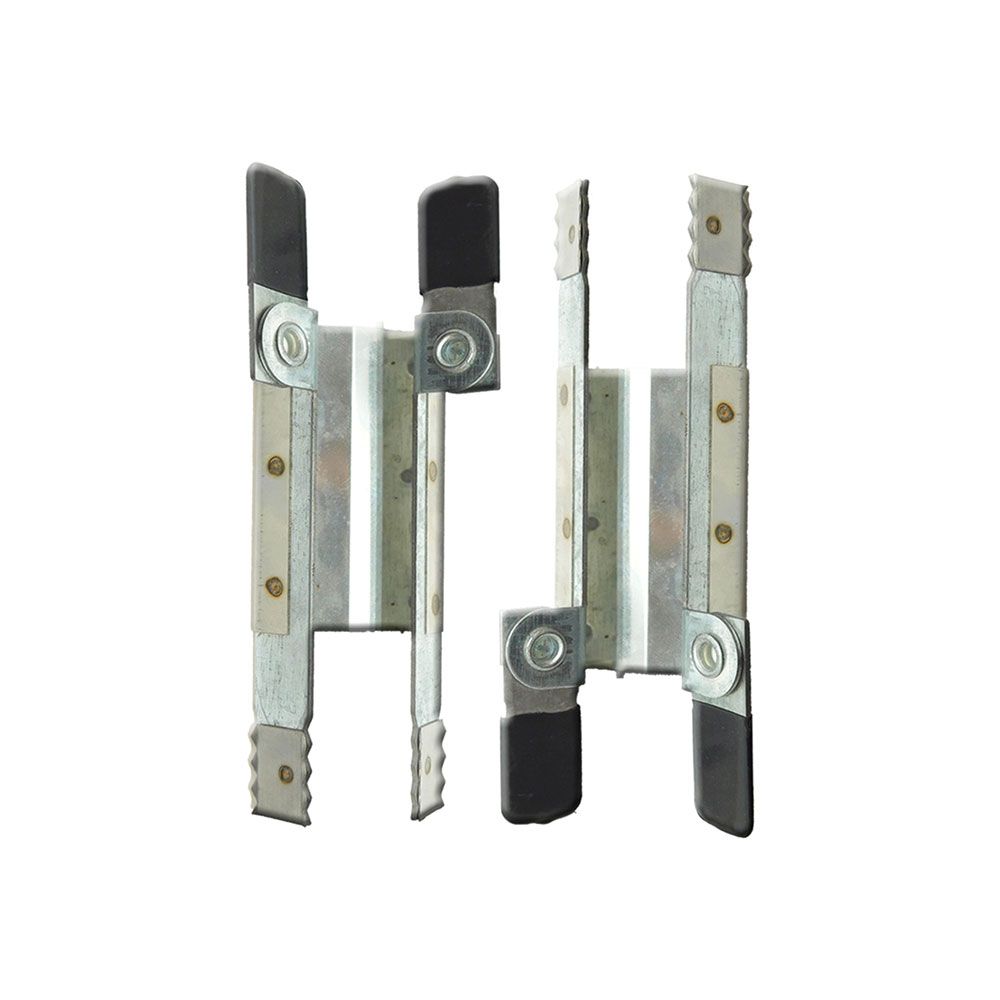 CU a dentado PR25 aço inoxidável blinder lock, 2 unidades