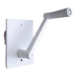 Roda blinder incorporada PR27 40 kg branco