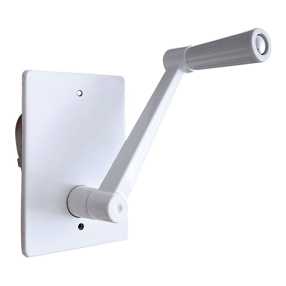 Roda blinder incorporada PR27 40 kg branco