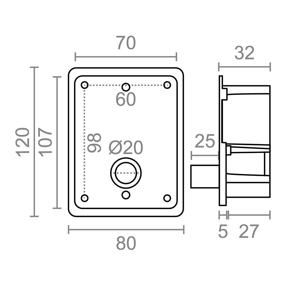 Roda blinder incorporada PR27 40 kg branco - Image 4